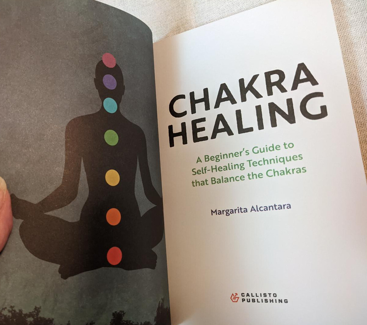 Chakra Healing by Margarita Alcantara (PB, NEW)