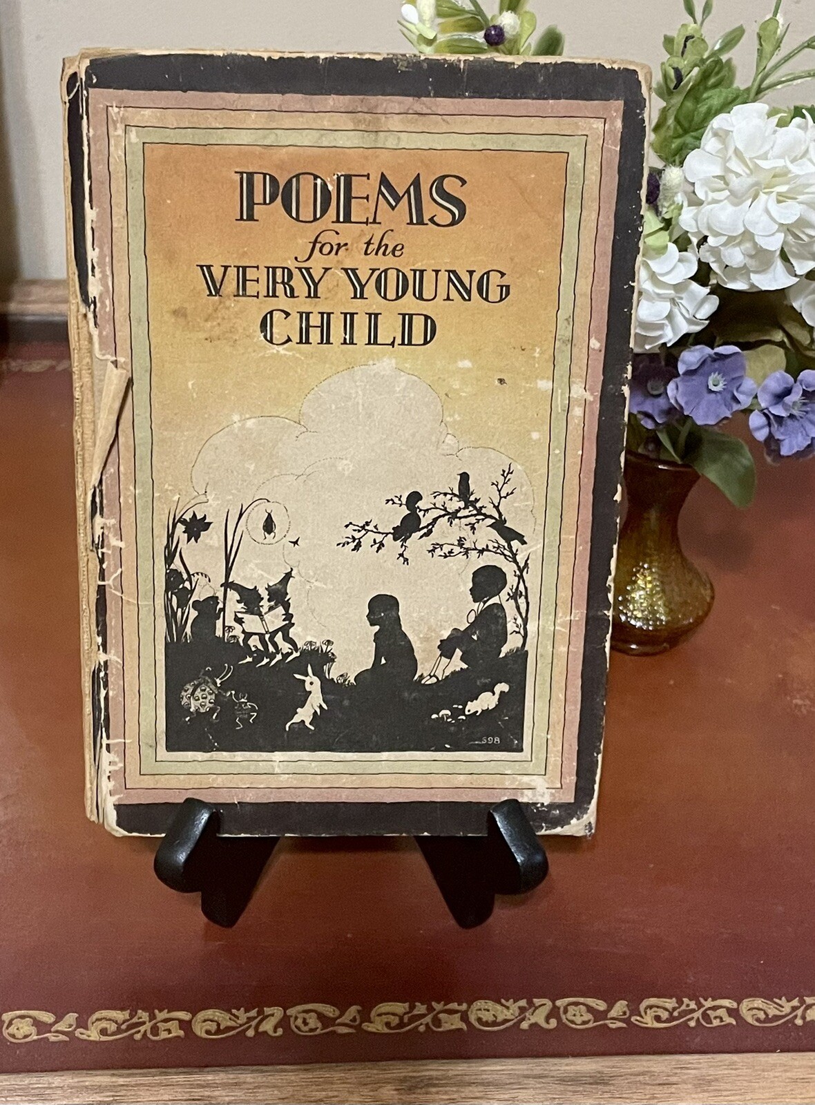 VTG POEMS FOR THE VERY YOUNG CHILD COMPLILED BY DOLORES KNIPPEL, 1932 HARDCOVER