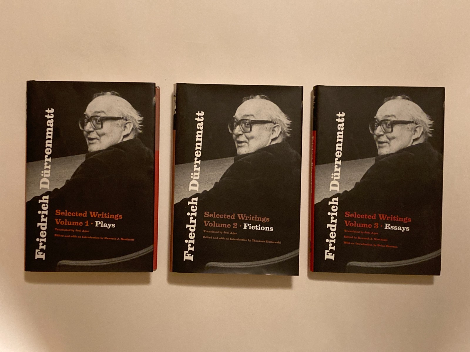 Friedrich Durrenmatt: Selected Writings, 3 Volume Set, 1st Editions, All NF/NF