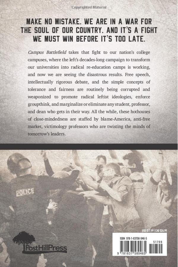 Charlie Kirk Book – Hardcover – Campus Battlefield: How Conservatives Can WIN