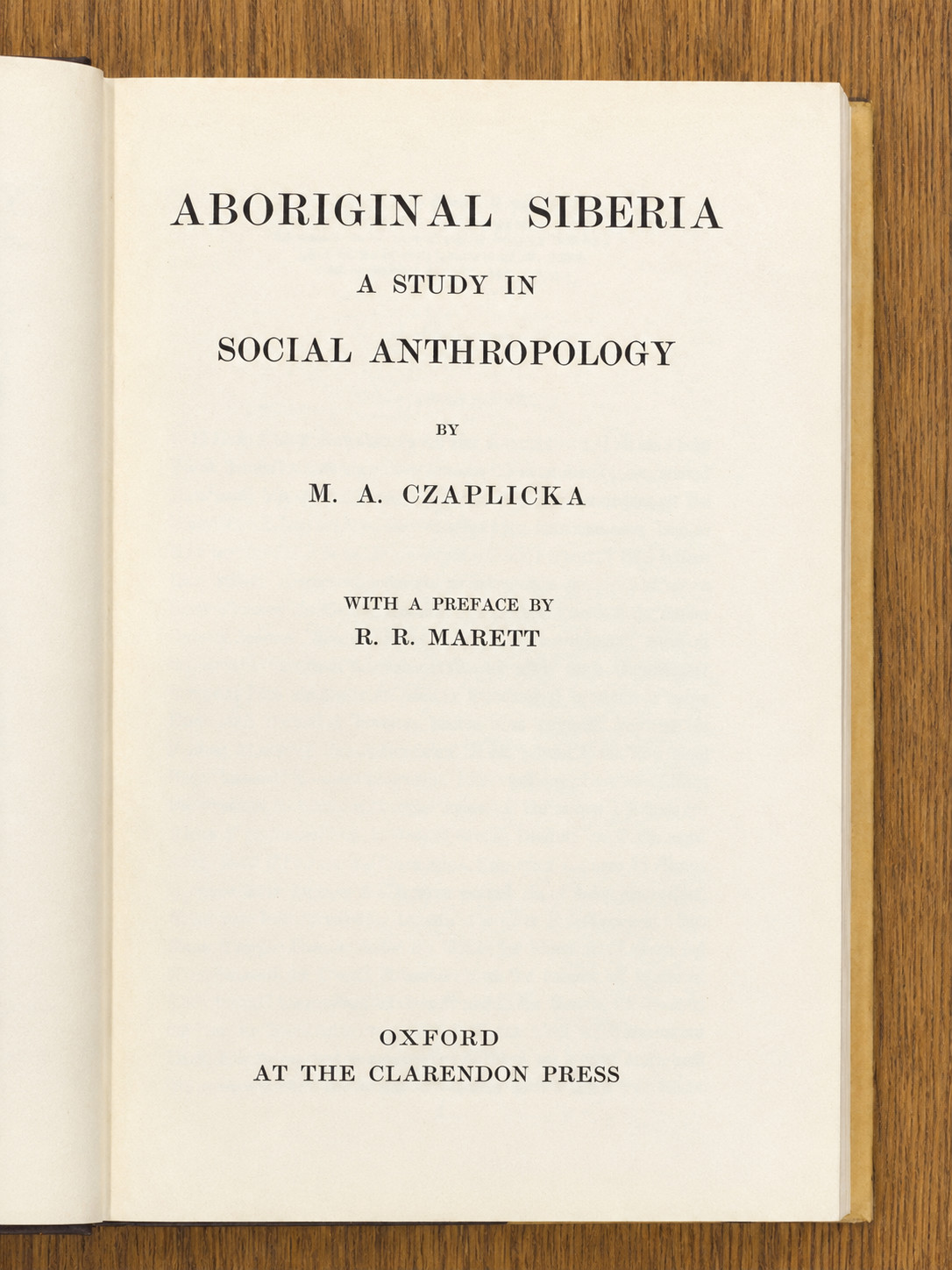 SHAMANISM (1969) CZARPLICKA: Aboriginal Siberia .. Social Anthropology Vg HB/DJ