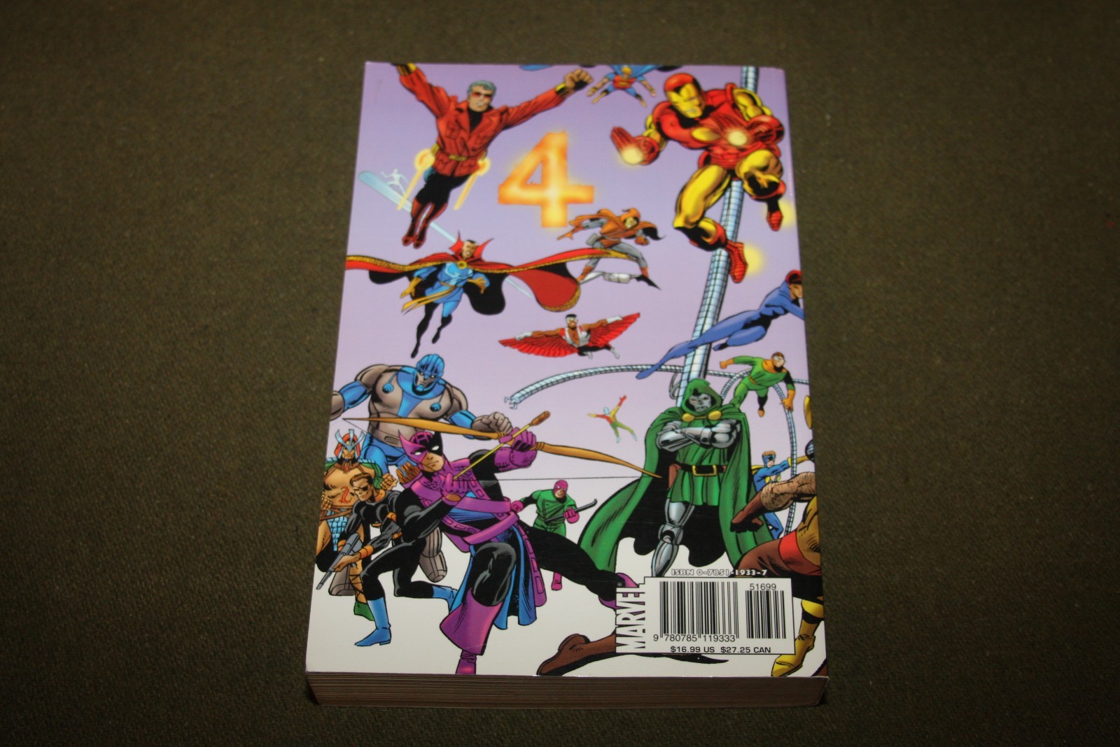 Essential Official Handbook of the Marvel Universe Vol. 1 2006 TPB 1st Print