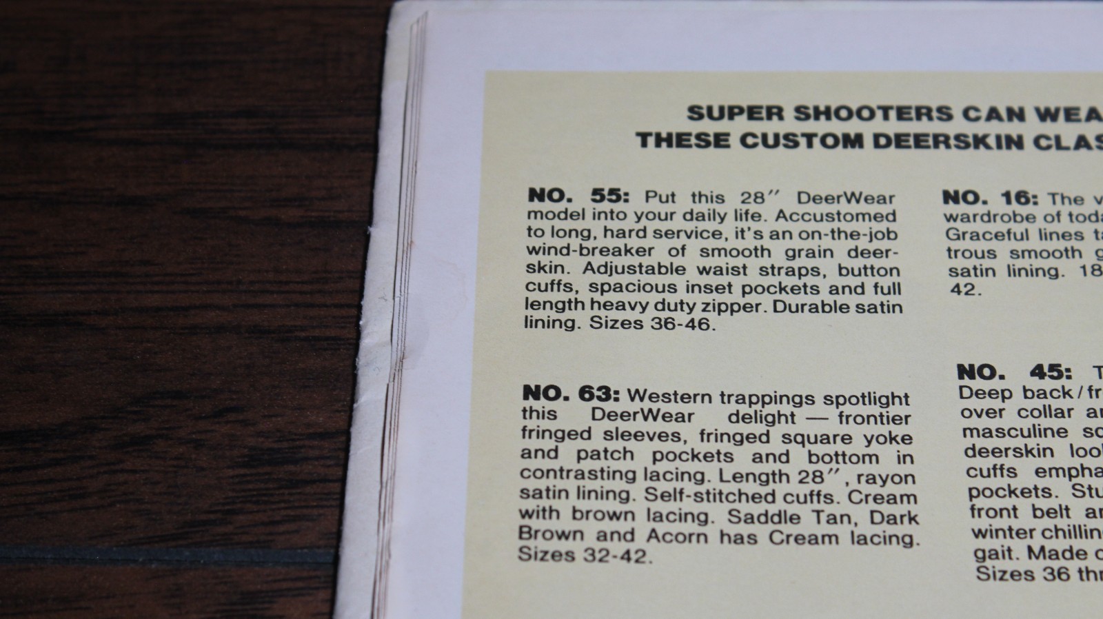 Lot of 4 Vintage 1980s Mid-Western Sport Togs Catalogs Berlin Deerskin Leather
