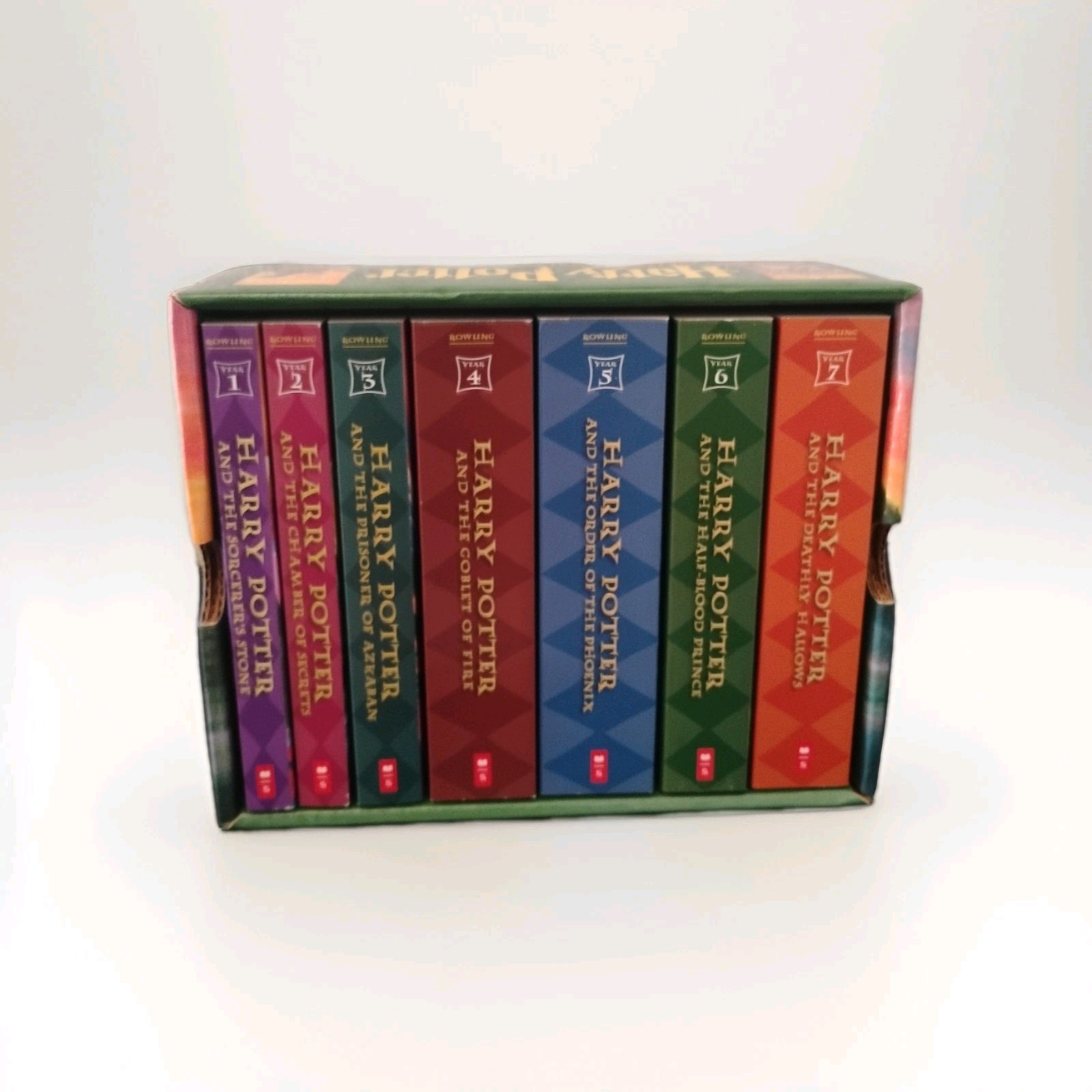 Harry Potter Paperback Boxset #1-7 by J. K. Rowling (2009, Hardcover)