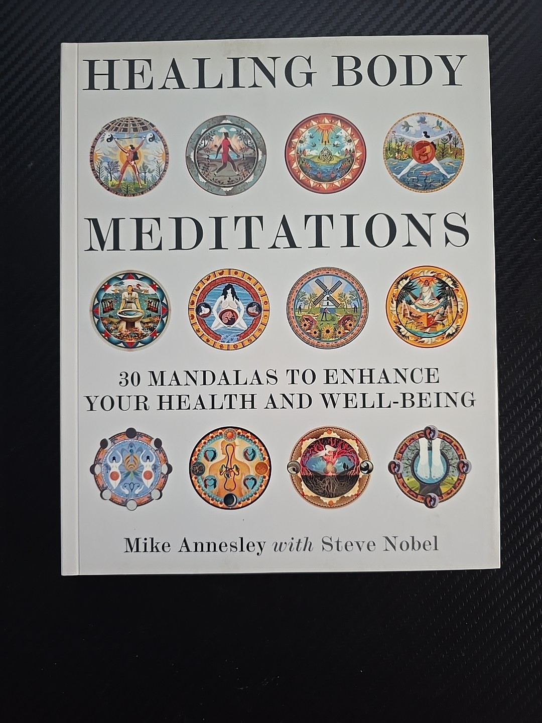 Healing Body Meditations 30 Color Mandalas Paperback 160 Pages Natural Healing