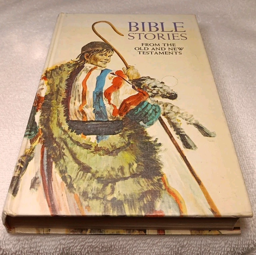 Vintage Bedtime Bible Stories, Whitman Publishing Hardcover, 1966