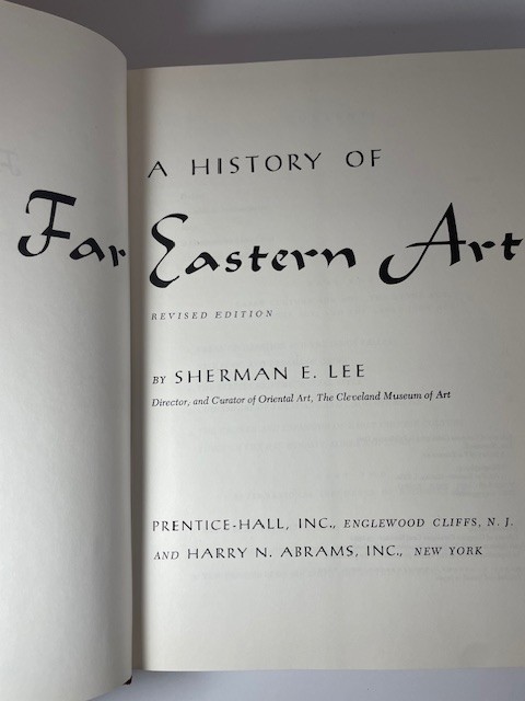 A History of Far Eastern Art Sherman E Lee HC Revised Ed 1973 Abrams Illustrated