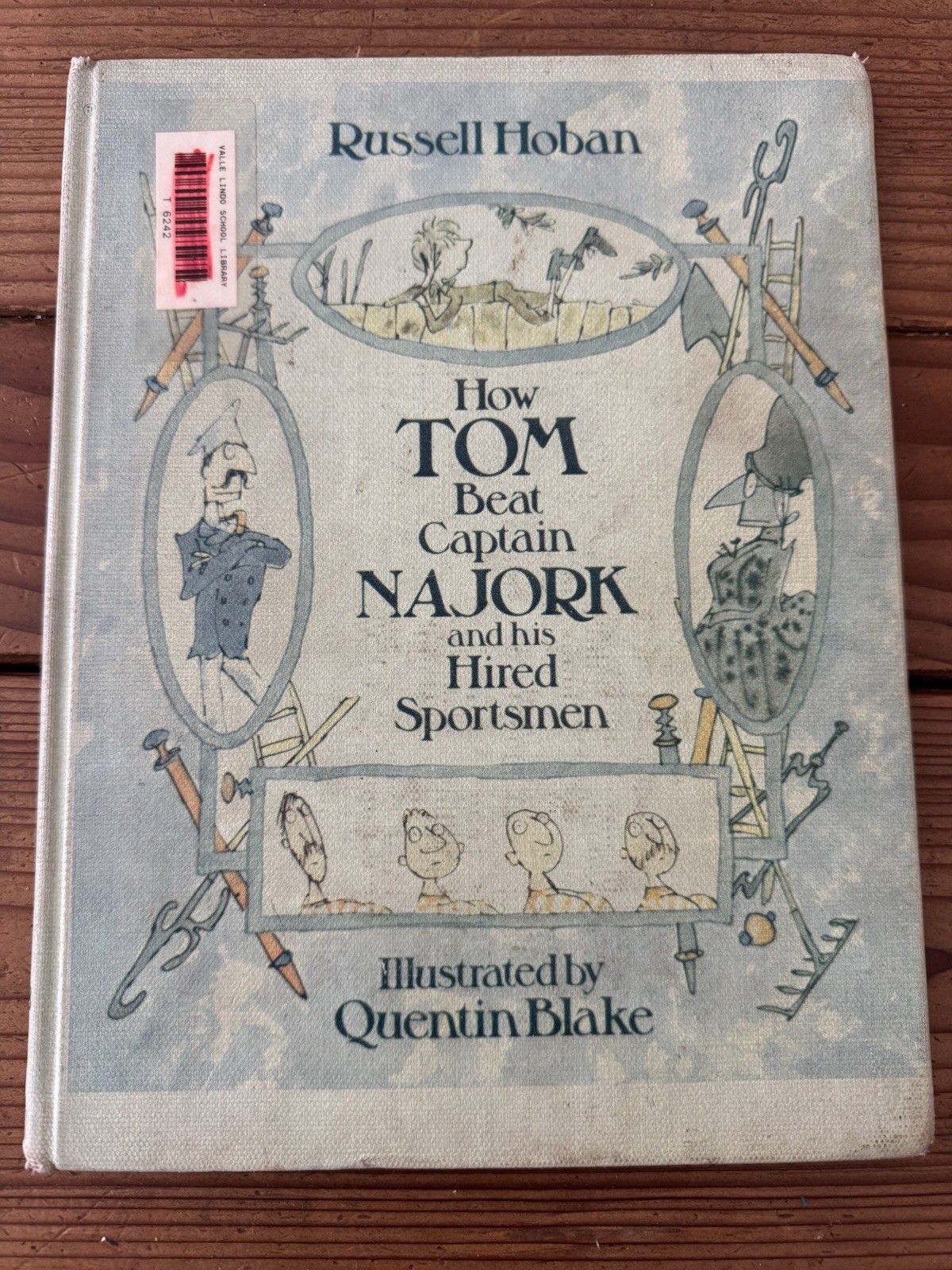 1975 HC How Tom Beat Captain Najork Russell Hoban 2nd Ed. Antheneum