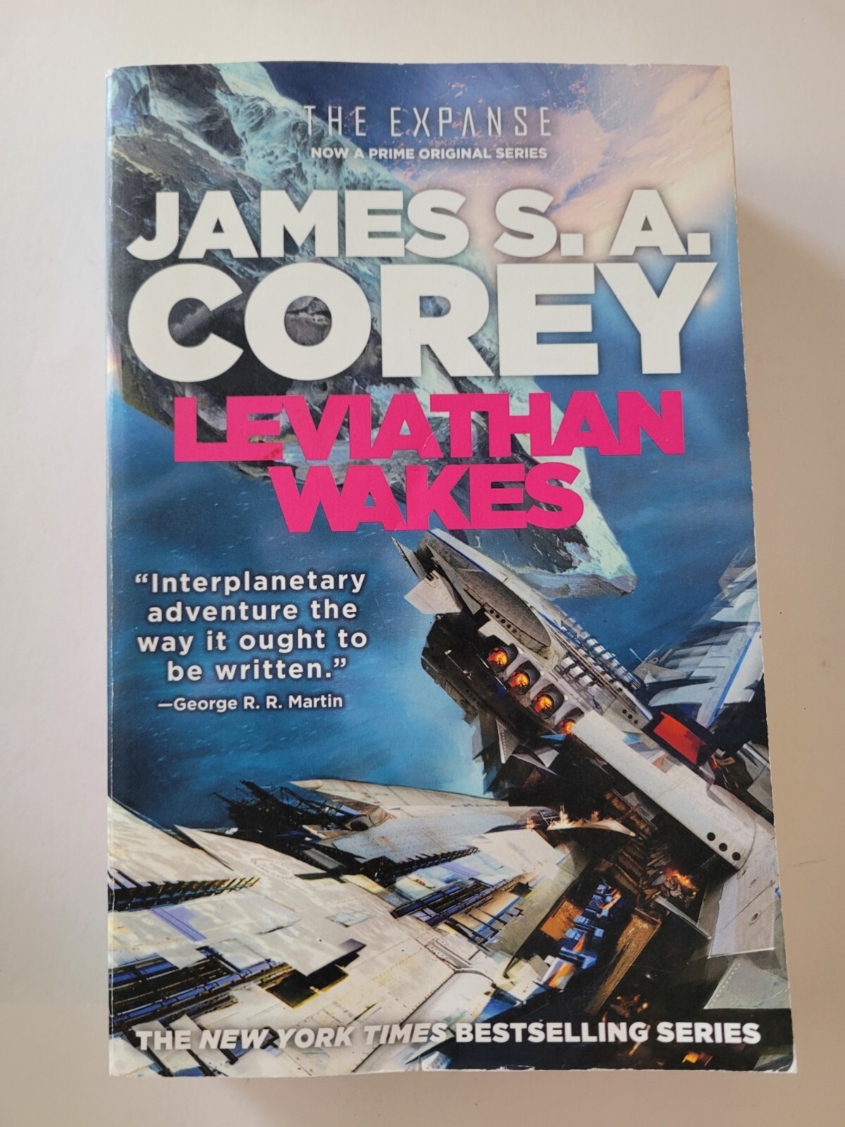 Lot Of 3 James S. A. Corey Books Leviathan Wakes Caliban’s War Abaddon’s Gate…