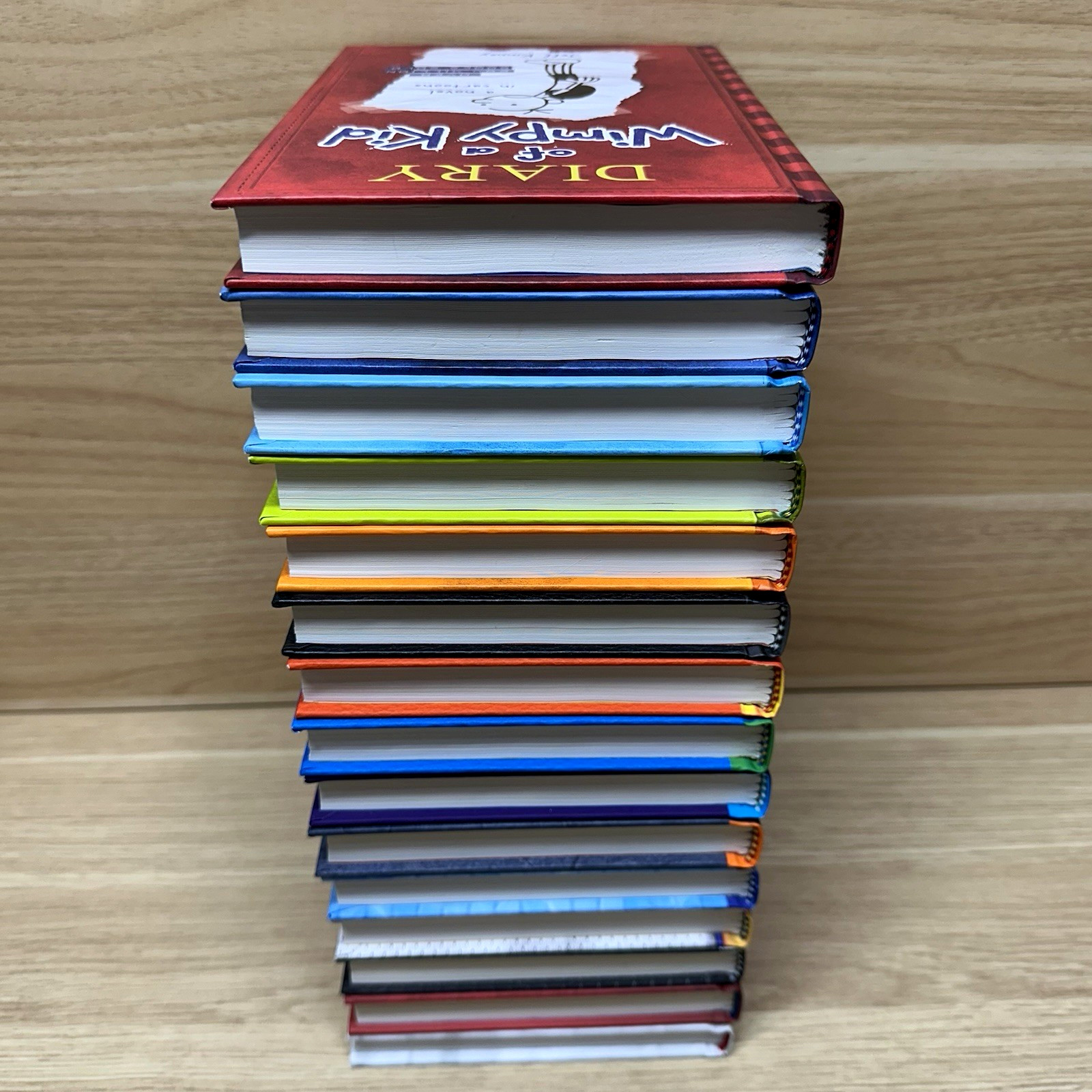 Diary of a Wimpy Kid Lot 15 Books Hardcover Jeff Kinney Mixed Series Collection