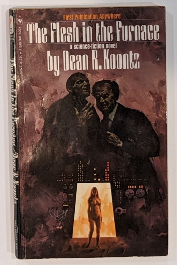 The Flesh in the Furnace by Dean Koontz PB 1st Edition Bantam 1972 Sci Fi Horror