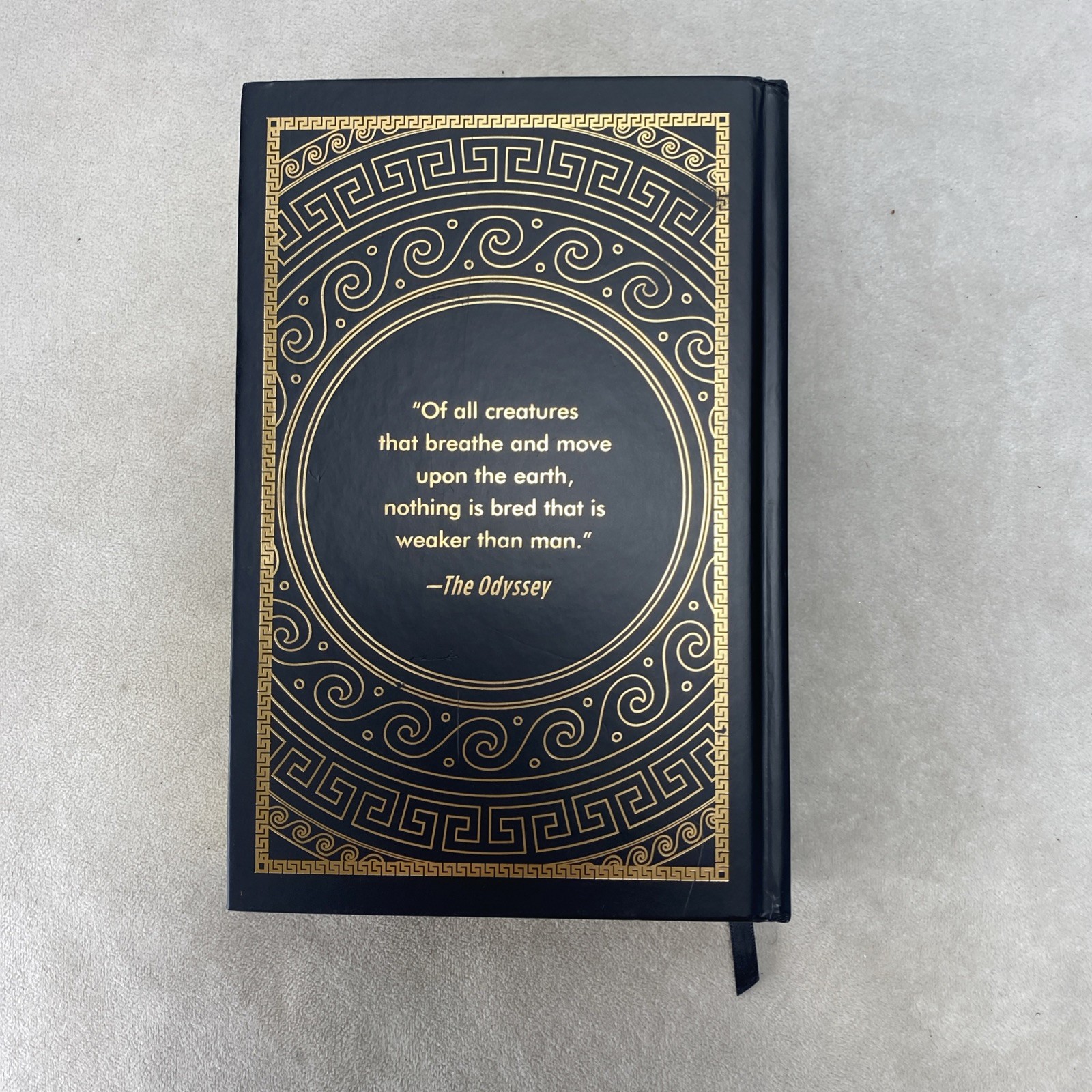 The Iliad & the Odyssey (Deluxe Hardbound Edition) by Homero
