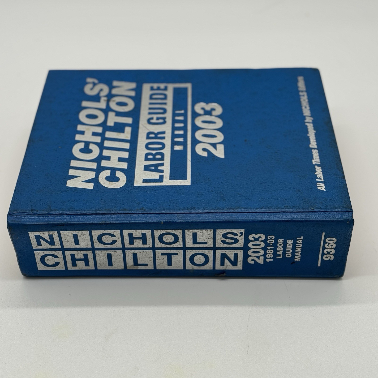 Nichols‘ Chilton Labor Guide Manual 1981-2003 ORIGINAL
