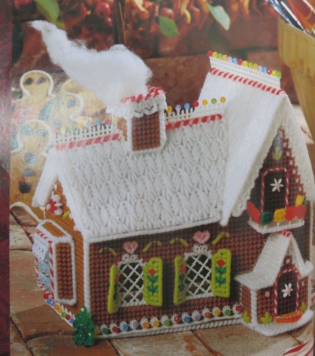 Hardcover „Plastic Canvas Celebration Gifts“ Book, 160 pages for 67 DIY Gifts