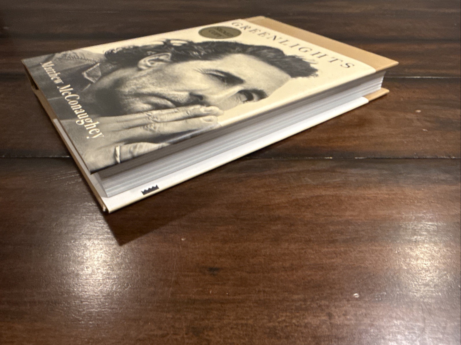 SIGNED Greenlights By Matthew Mcconaughey Hardcover
