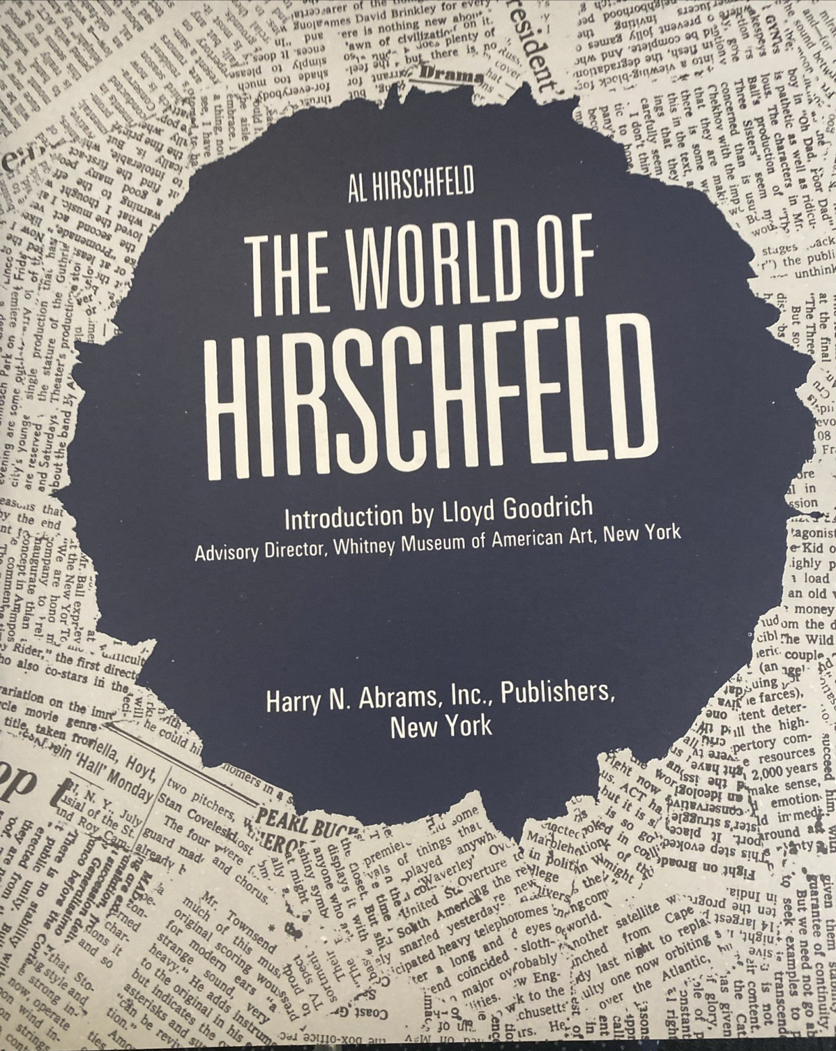 The World of Hirschfeld by Al Hirschfeld 1970 1st Edition Hardcover