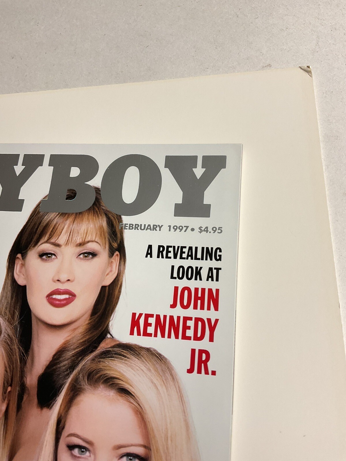 PLAYBOY February 1997-Love and Lingerie, John Kennedy Jr., Sexual Revolution 9.2