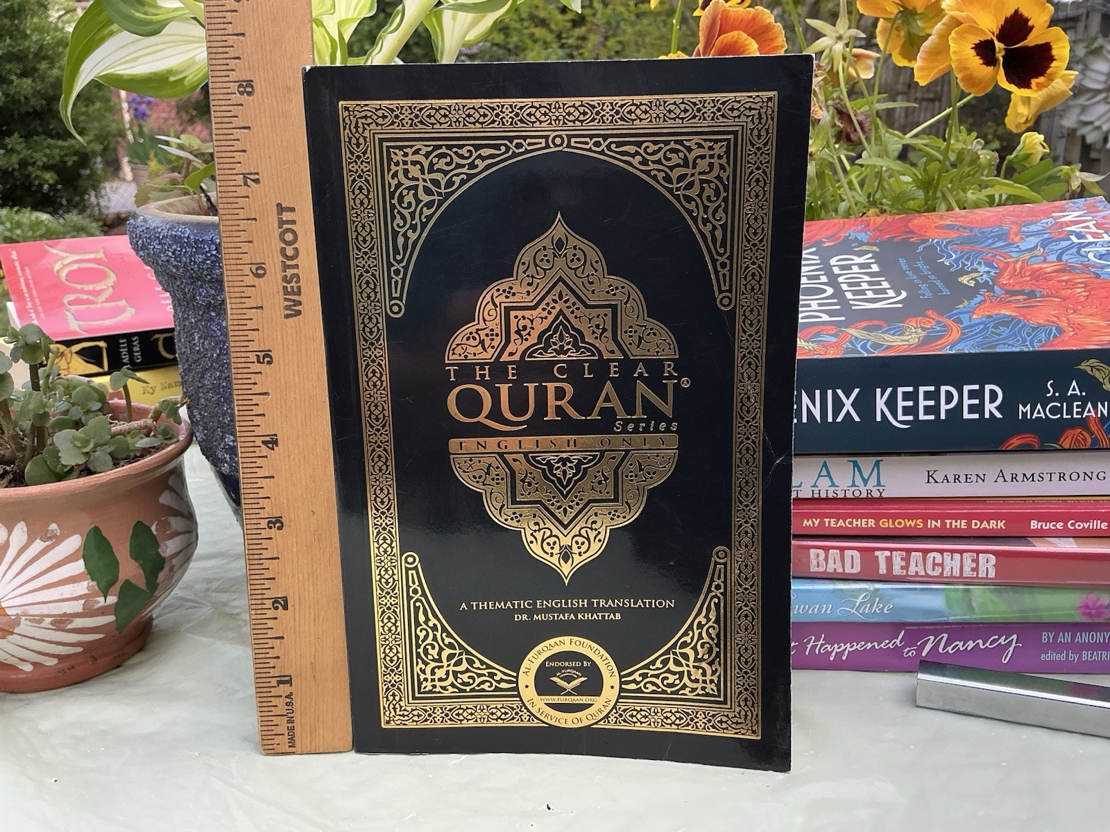 The Clear Quran Series English Only By Dr. Mustafa Khattab Paperback Like New