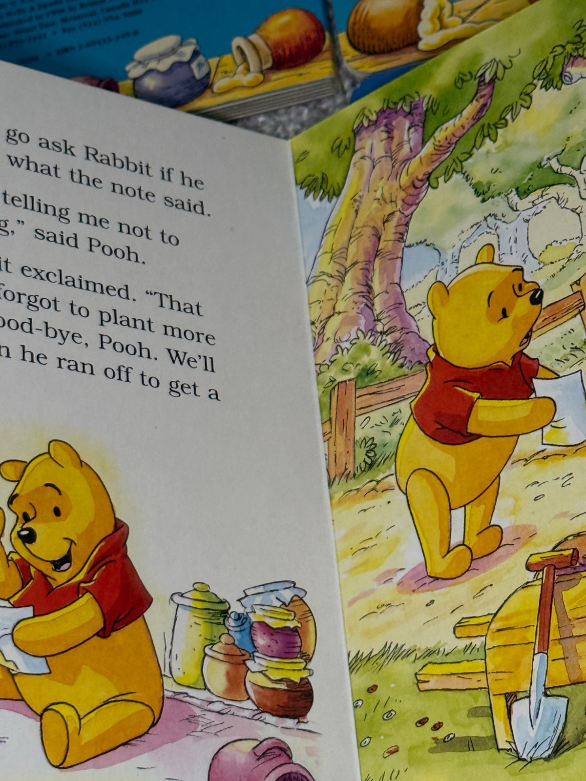 1998 Winnie the Pooh Storytime Fun 4 Board Book Box Set Hardcover