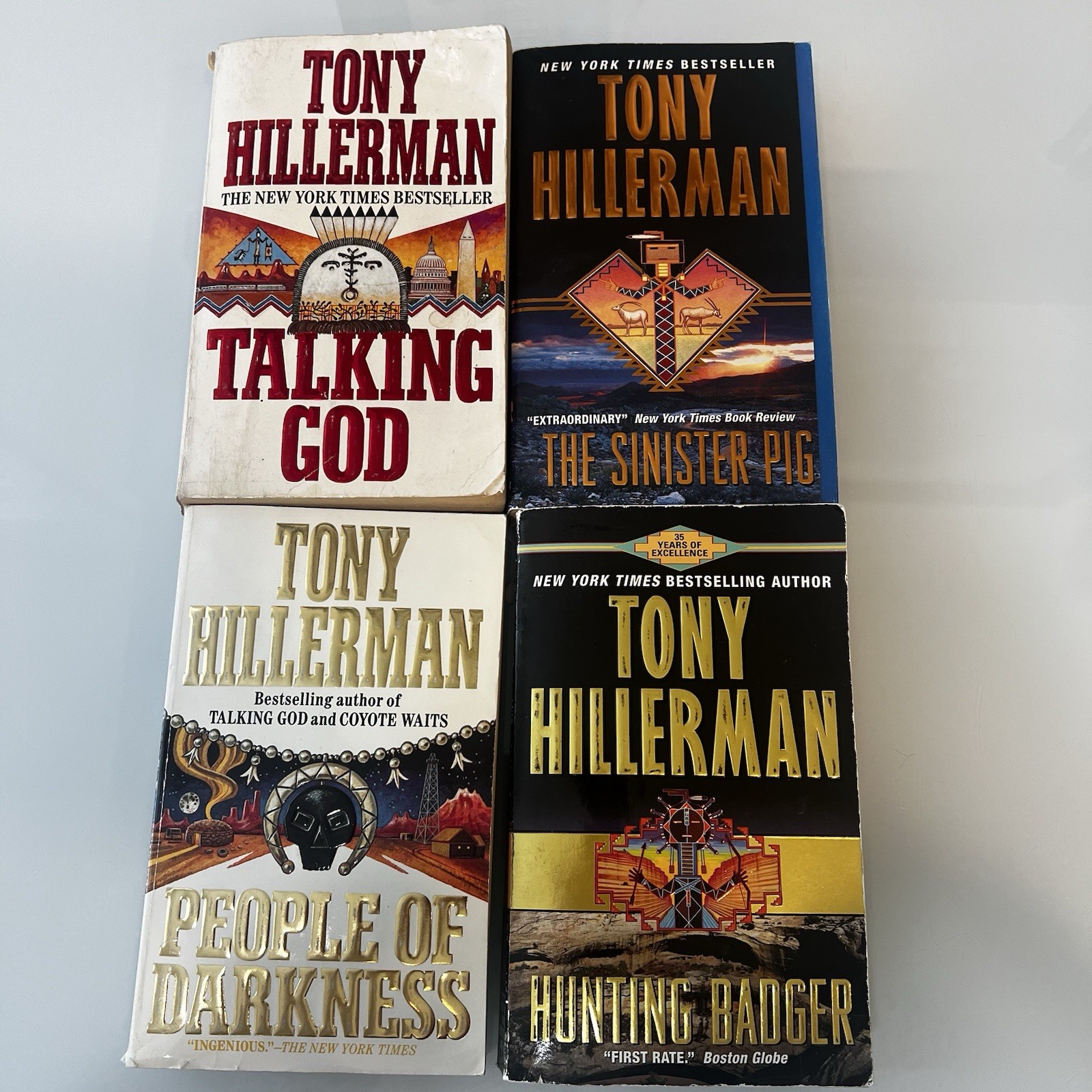 Lot of 12 Mystery Paperbacks by Tony Hillerman, Anne Hillerman