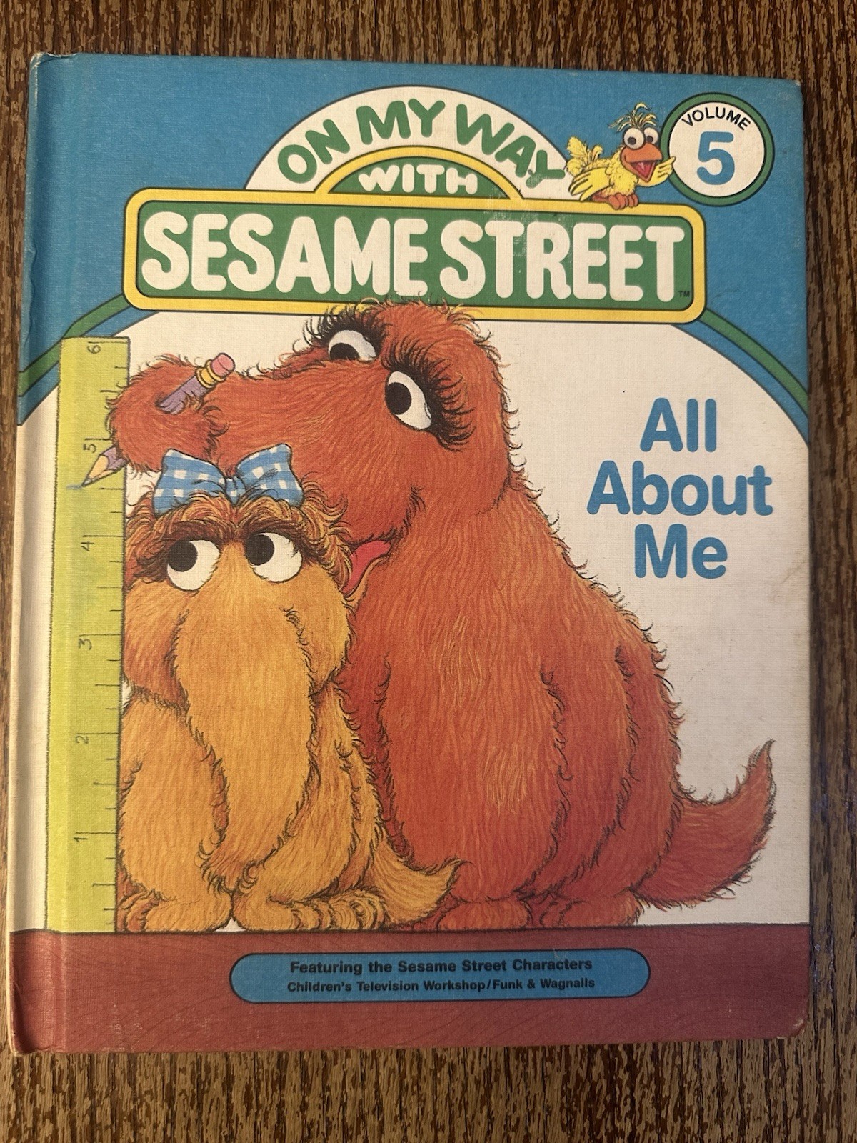 ON MY WAY WITH SESAME STREET HC 6 Books Volumes 1-5 & # 8 1989