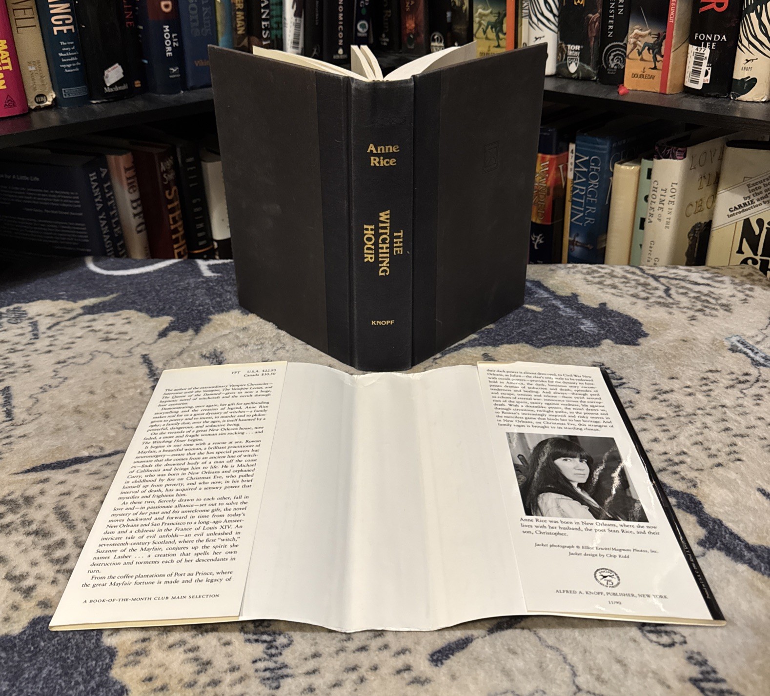 The Witching Hour – Anne Rice (1990, Hardcover) First Edition/1st Print, G