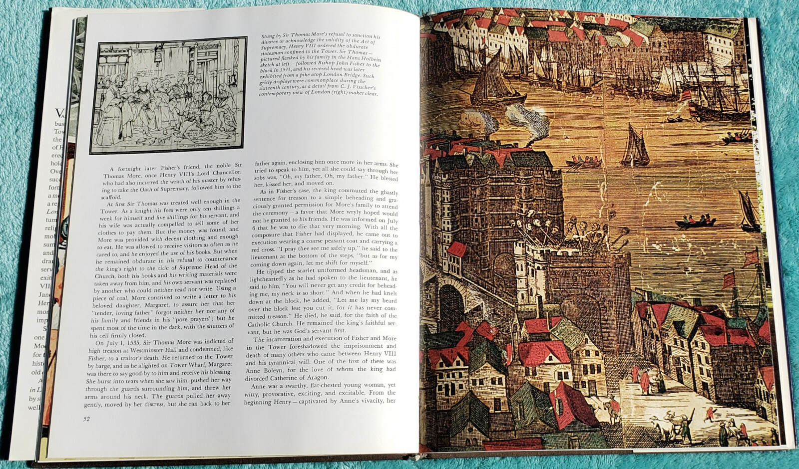 Tower Of London History & References In Literature – 1971 Hardcover 172 Pages