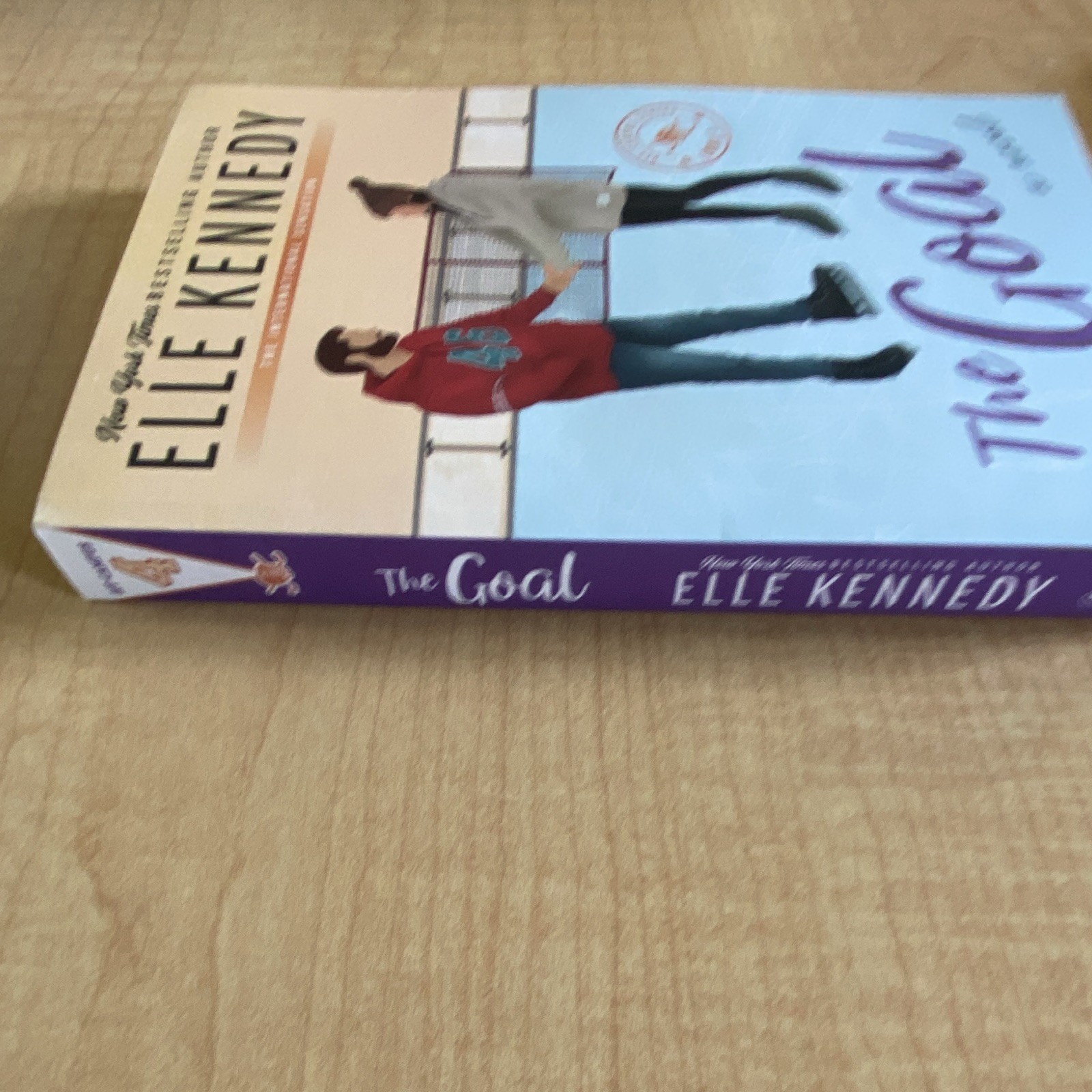 The Goal (Off-Campus) by Elle Kennedy, Bloom Books, YA Fiction Novel, PB