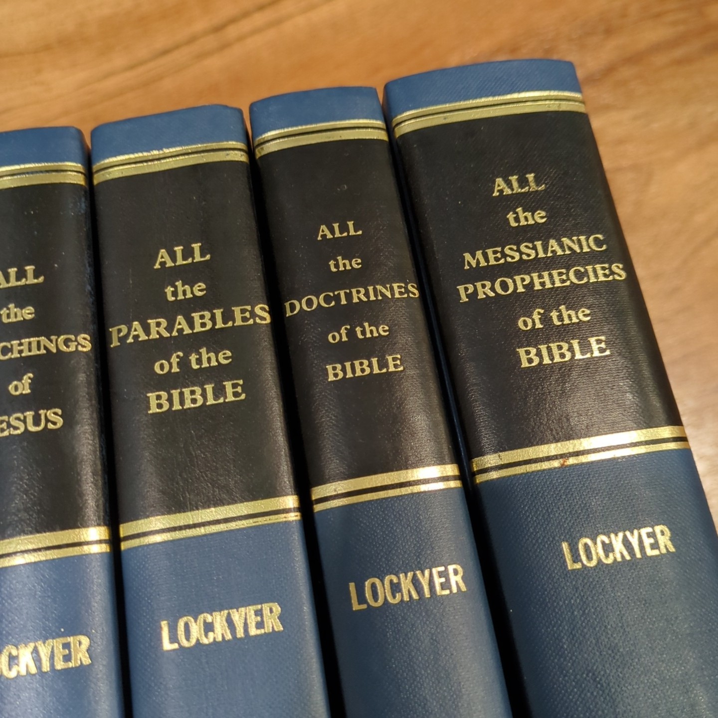 Herbert Lockyer All Series Set Of 7 Books Christian Theology Bible Study Lot