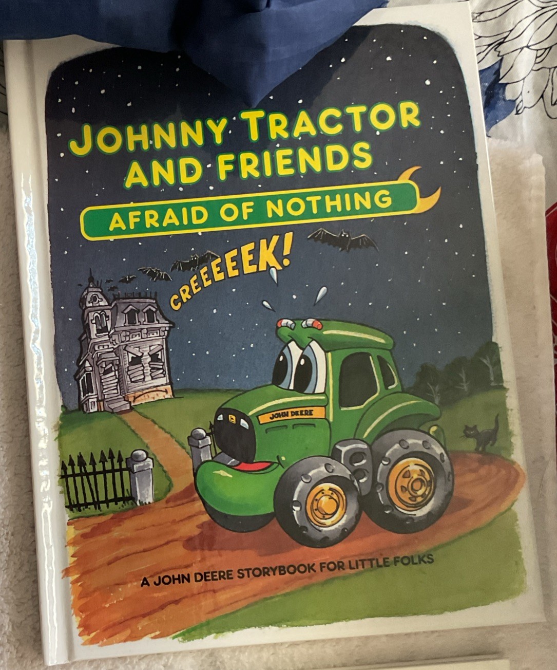 7 John Deere STORYBOOK FOR LITTLE FOLKS Books Johnny Tractor CORNY CORNPICKER ++