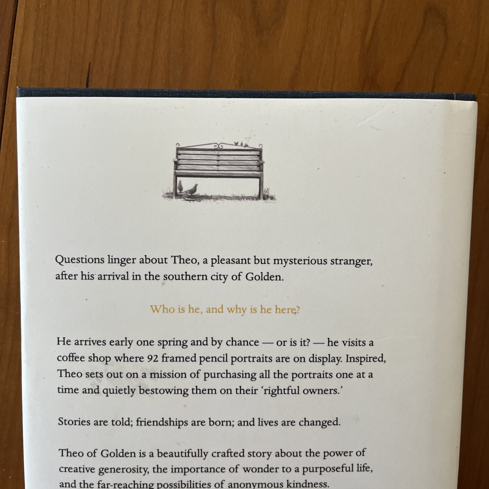 Theo of Golden Allen Levi True First Edition Self Published Hardcover Book 2023