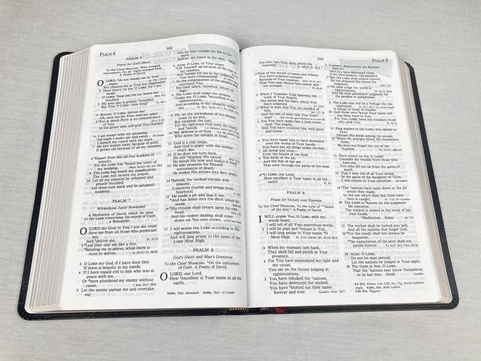 PROPHECY STUDY HOLY BIBLE NKJV JOHN HAGEE BONDED LEATHER GILT EDGING 1997 VGC!