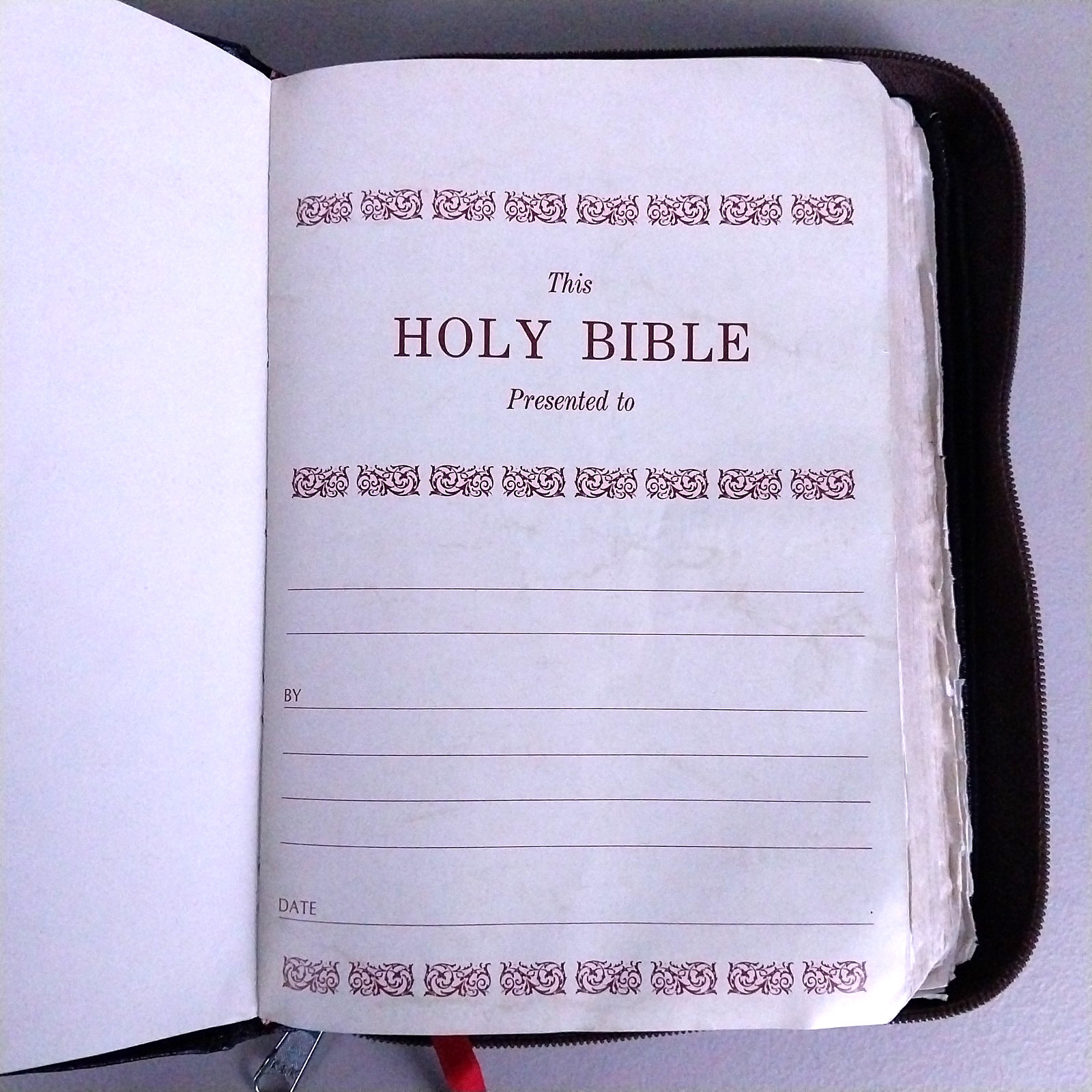 Holy Bible Red Letter Revised Standard Version – 1972 Nelson 4807 Second Edition