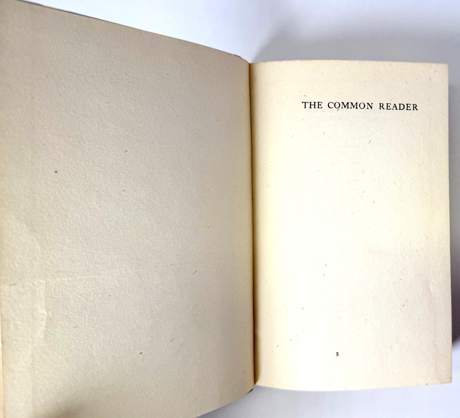 The Common Reader, Virginia Woolf, First Series 1942 UK Hogarth Press in Mylar