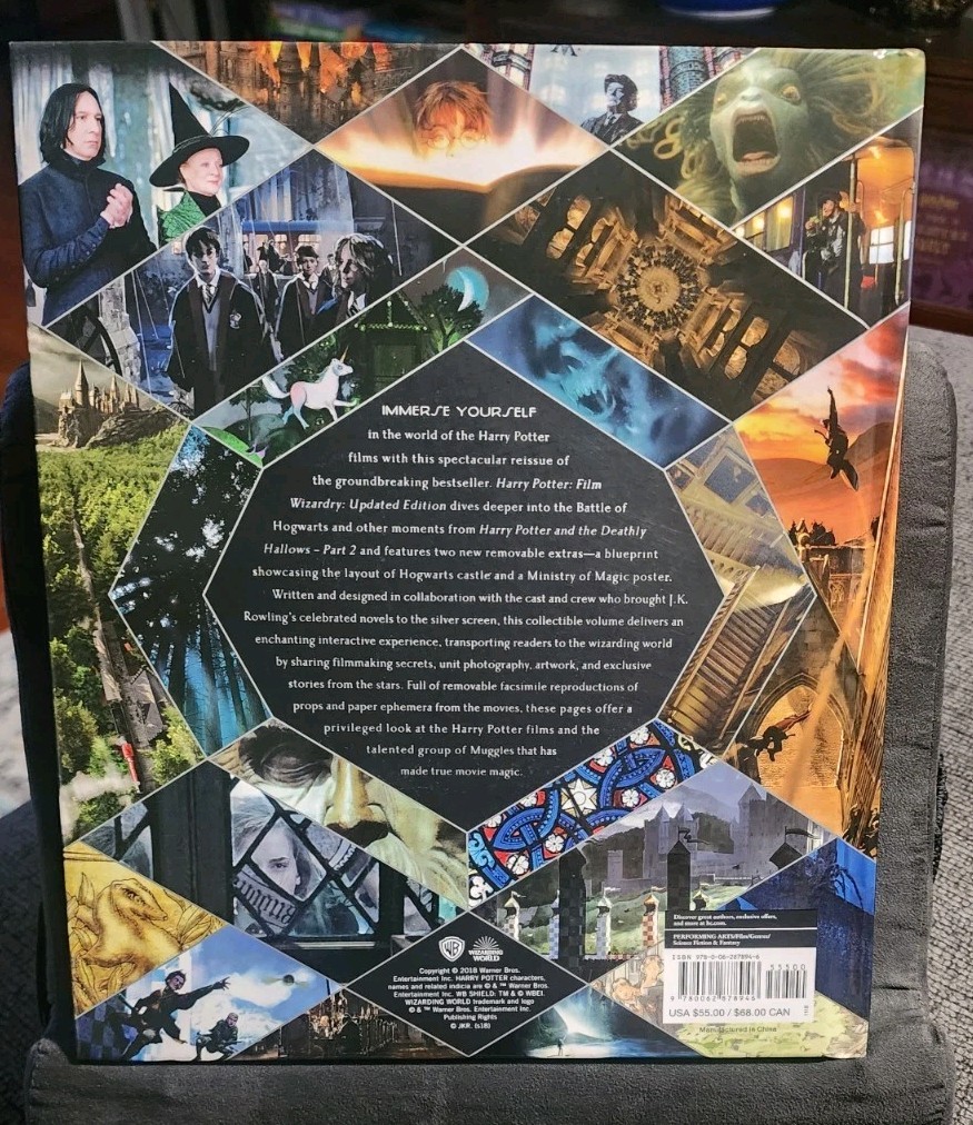 Harry Potter Film Wizardry Updated Edition Book HC Harper Brand New