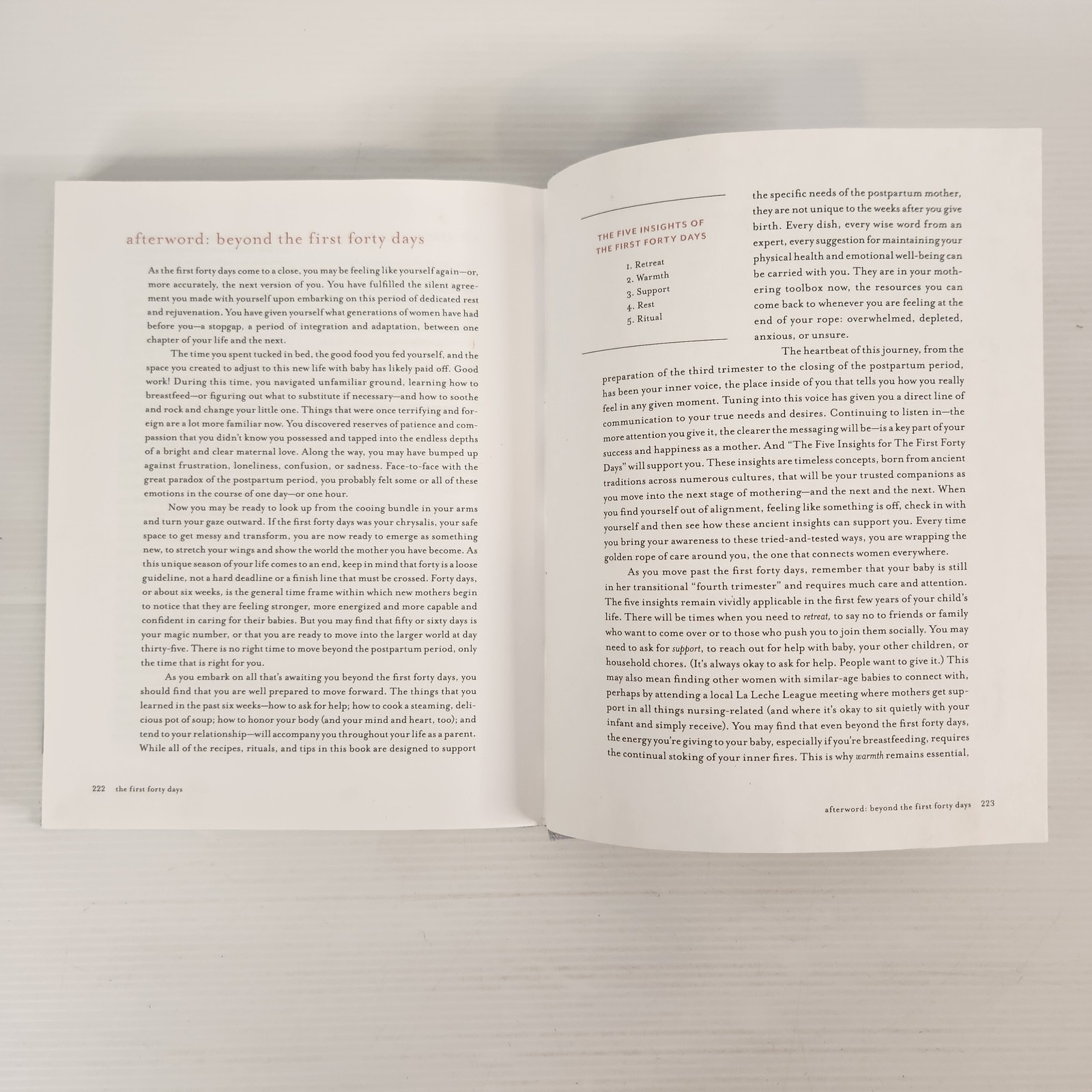 the first forty days by Heng Ou Hardcover Book