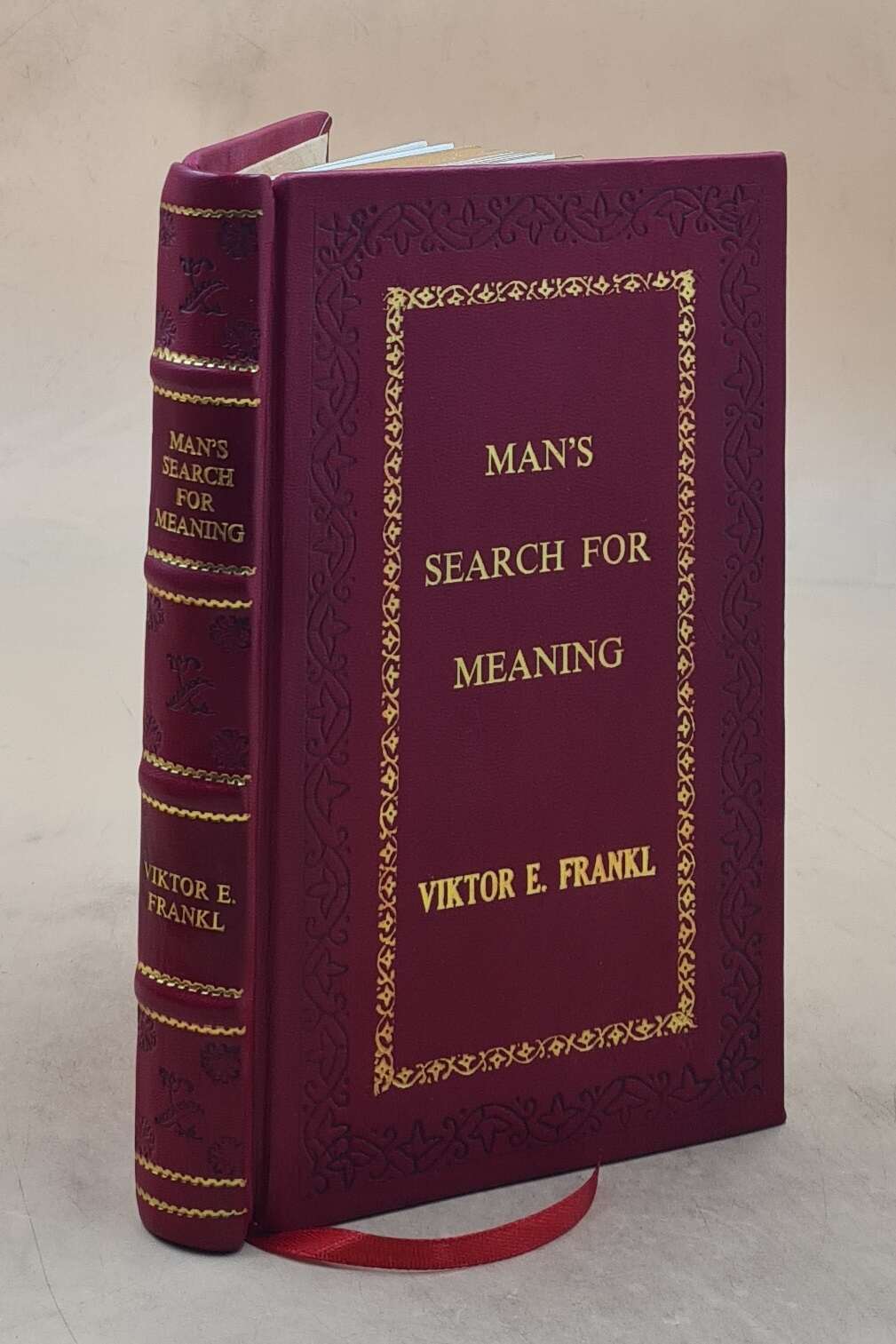 Man’S Search For Meaning [Premium Leather Bound]