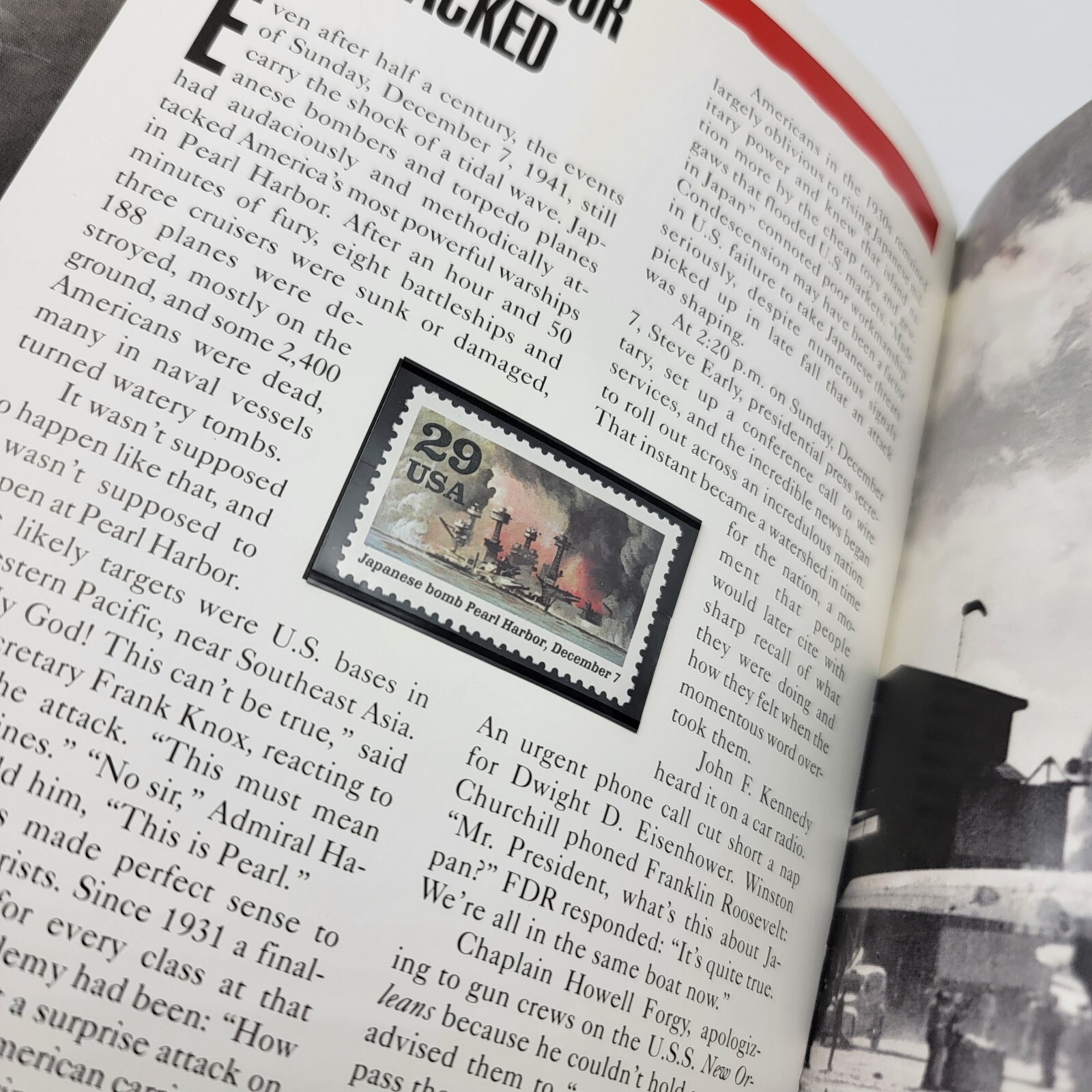 World War II Remembered 1941 Book With Us Postage Stamps 40 Pages