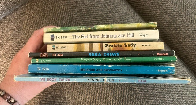 Lot of 7 Vintage Scholastic Chapter Books 1960’s- 1970’s girls interest
