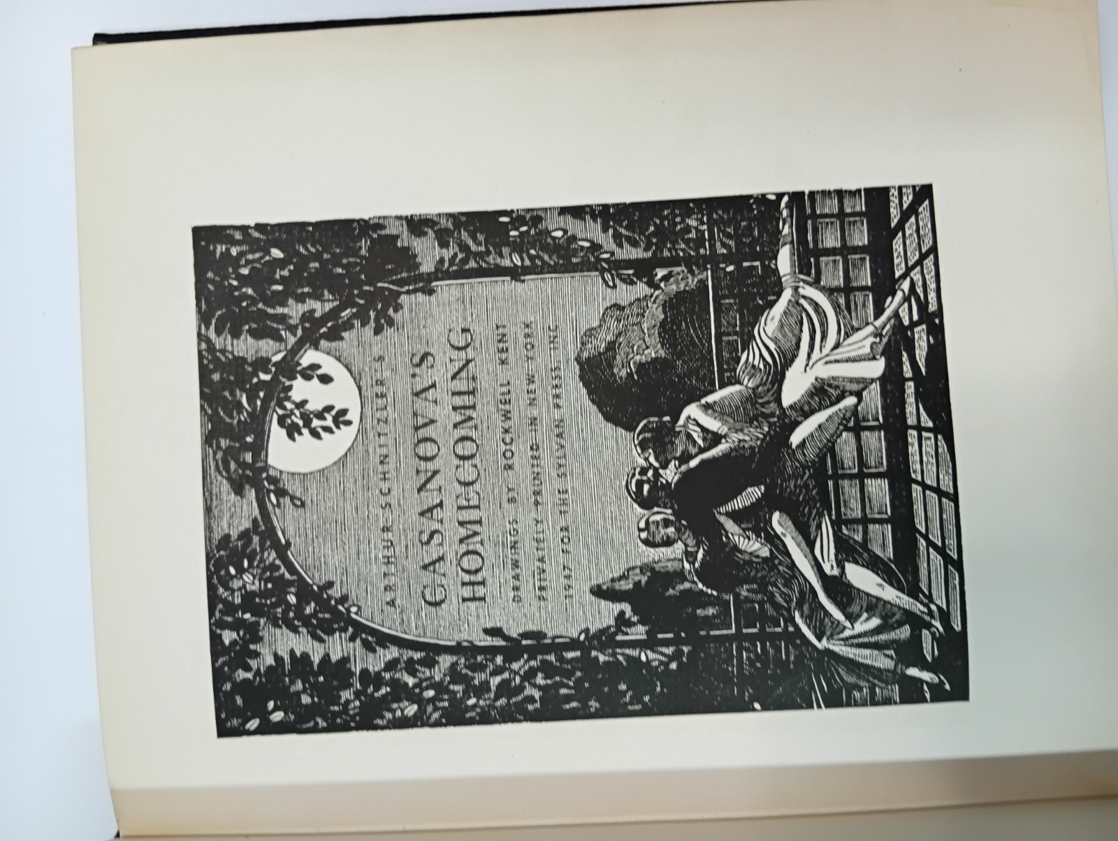 Casanova’s Homecoming – Arthur Schnitzler | Rockwell Kent 1924 Limited Edition