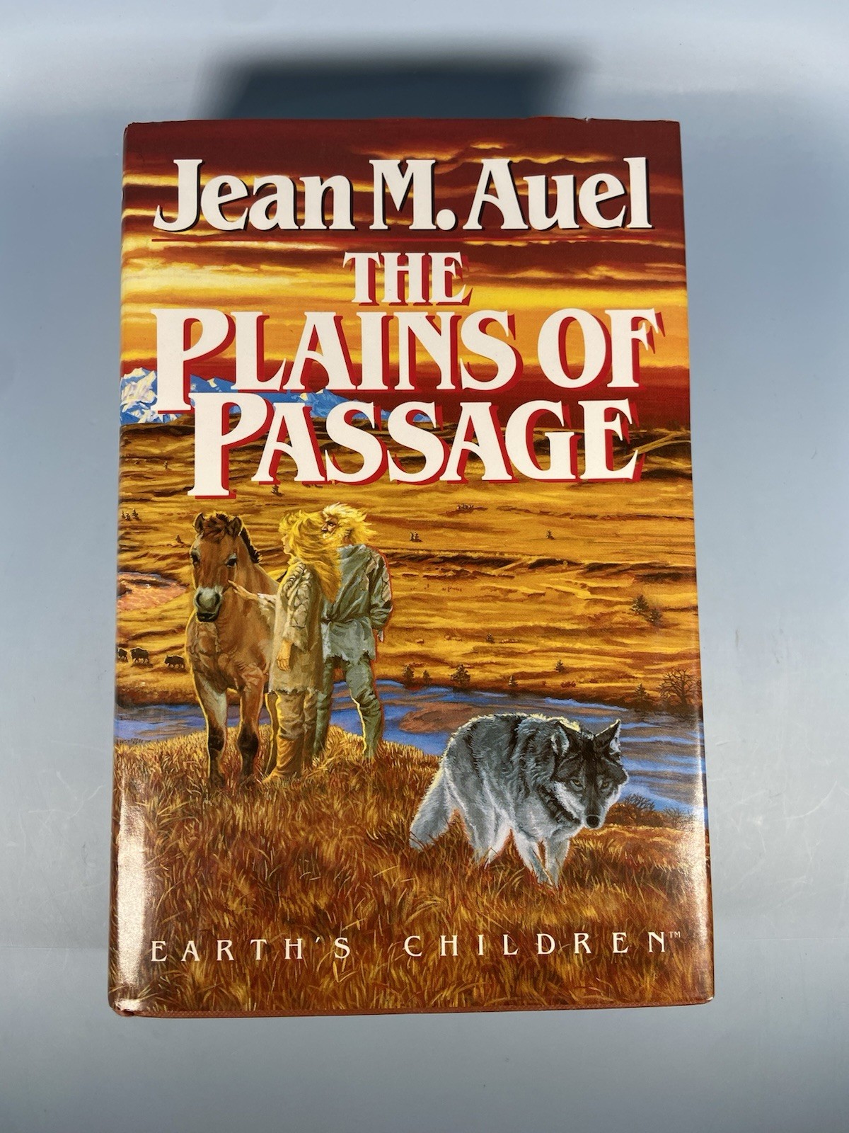 Plains of Passage by Jean M. Auel (1990, Hardcover)