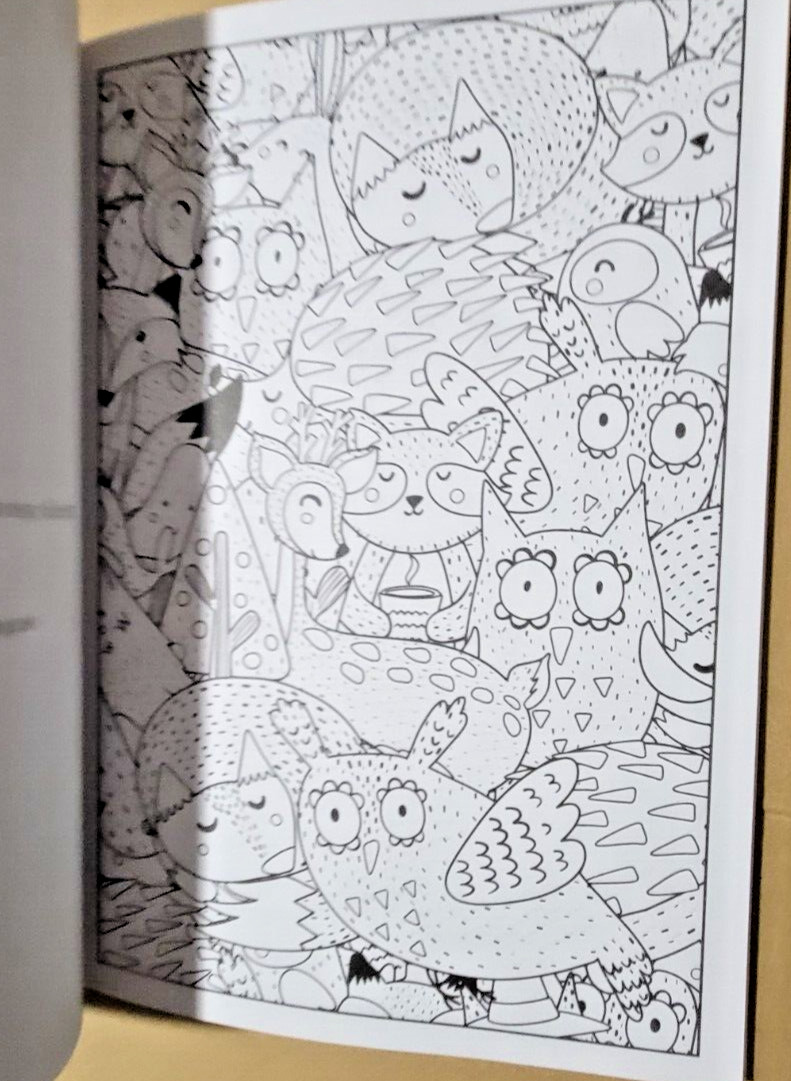 COLORFUL ESCAPES – A Bounty of Color! Vol. 22 – Adult Coloring Book – 47 Pages