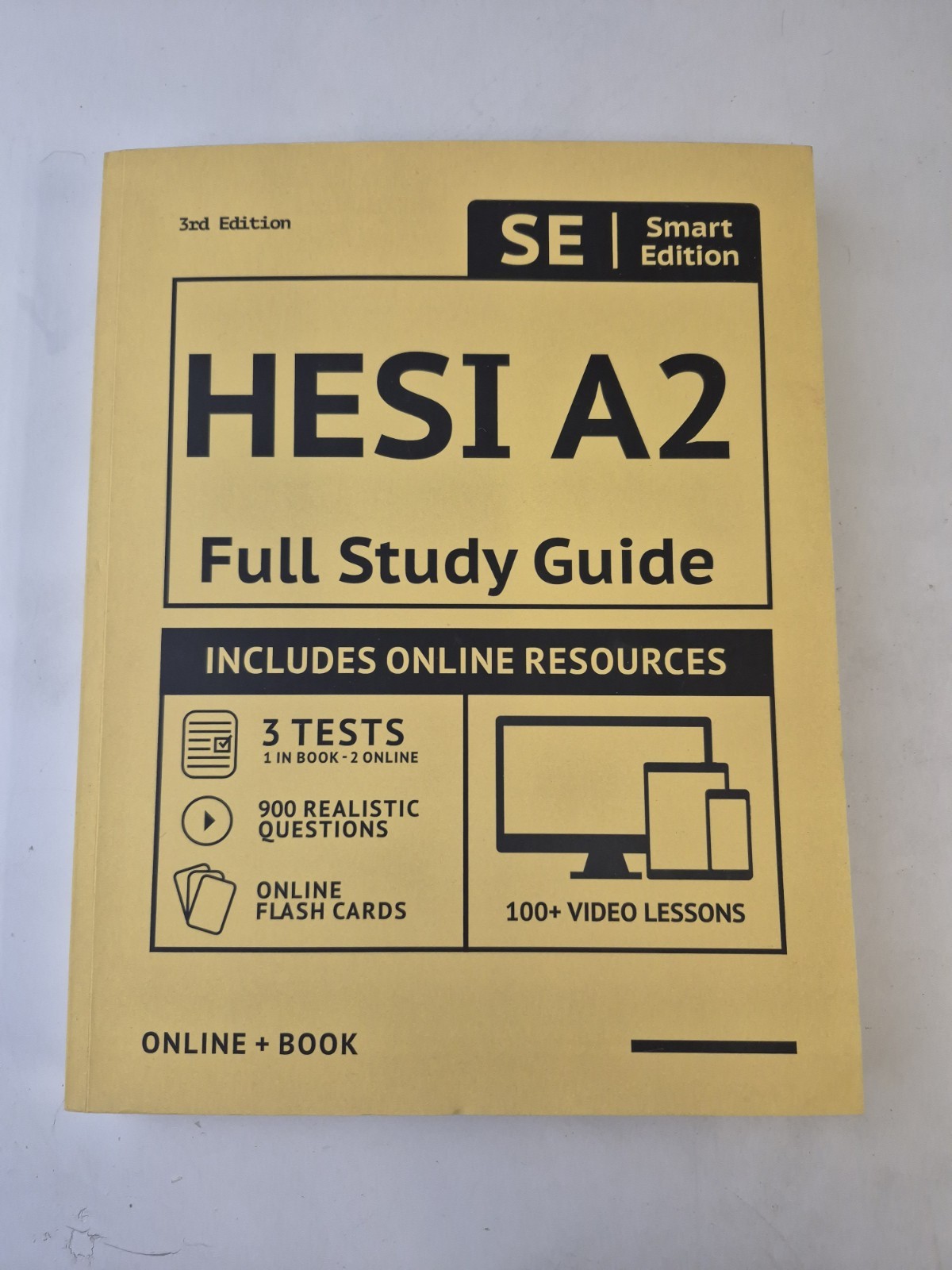 HESI A2 Full Study Guide 3rd Edition SE Smart Edition Practice Tests