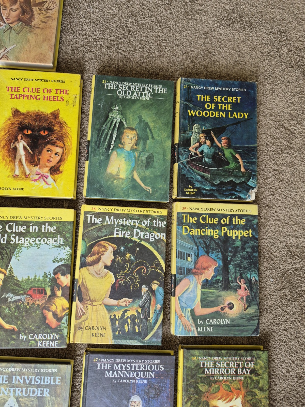 Lot (25) Vtg Nancy Drew Mystery Stories HC & 6 Hardy Boys From 1959 – 1977
