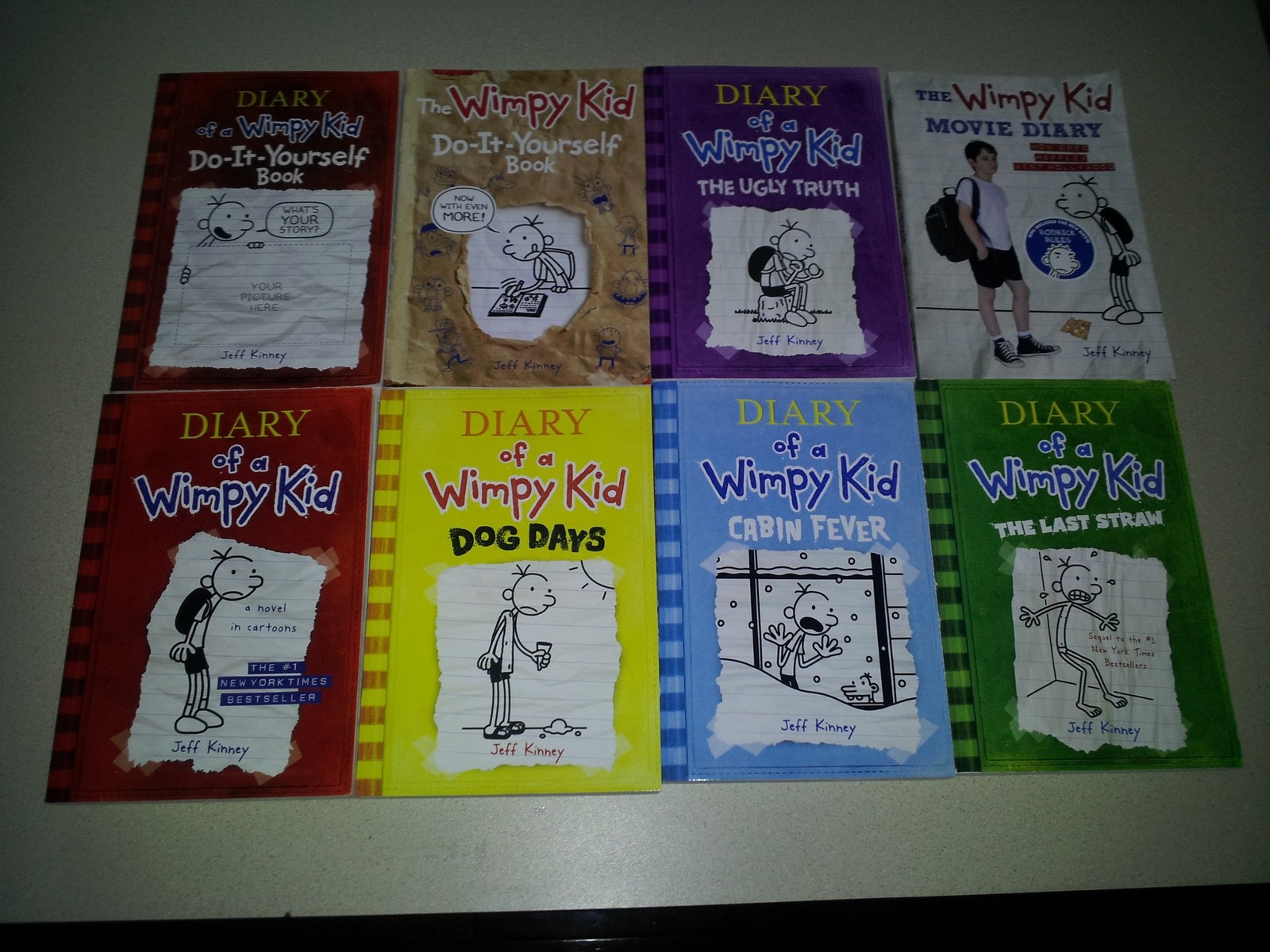 Diary of a Wimpy Kid 8 Book Collection Paperback (DIARY OF A WIMPY KID, THE …