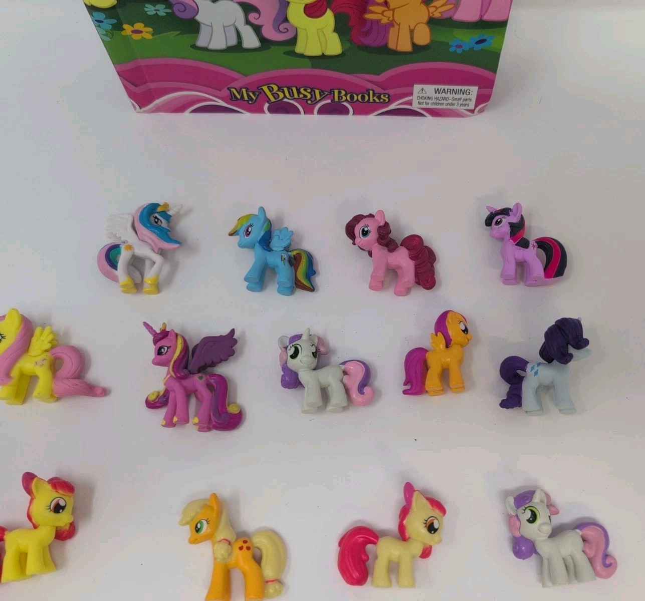 My Little Pony-My Busy Books-2016 G4 Includes 14 Figures,Book-Read Description