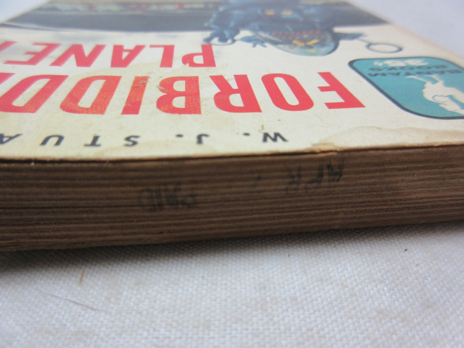 Forbidden Planet by W.J. Stuart, Paperback, 1956, Printing, Bantam Edition PB (N