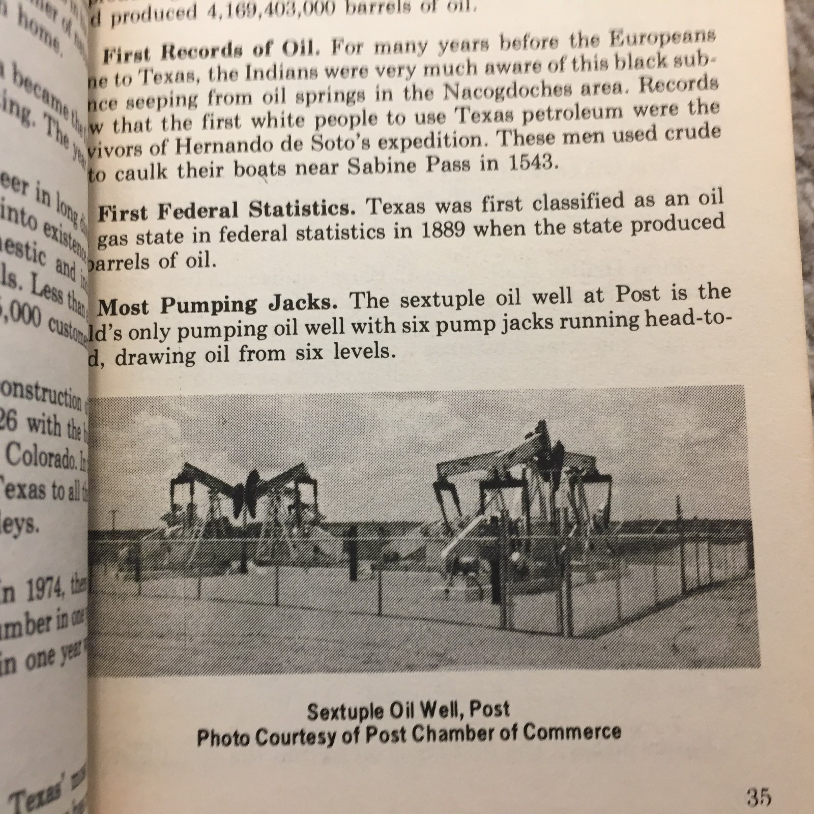 The Tomlinson Lone Star Book Of Texas Records 1977 Edition Texas Superlative