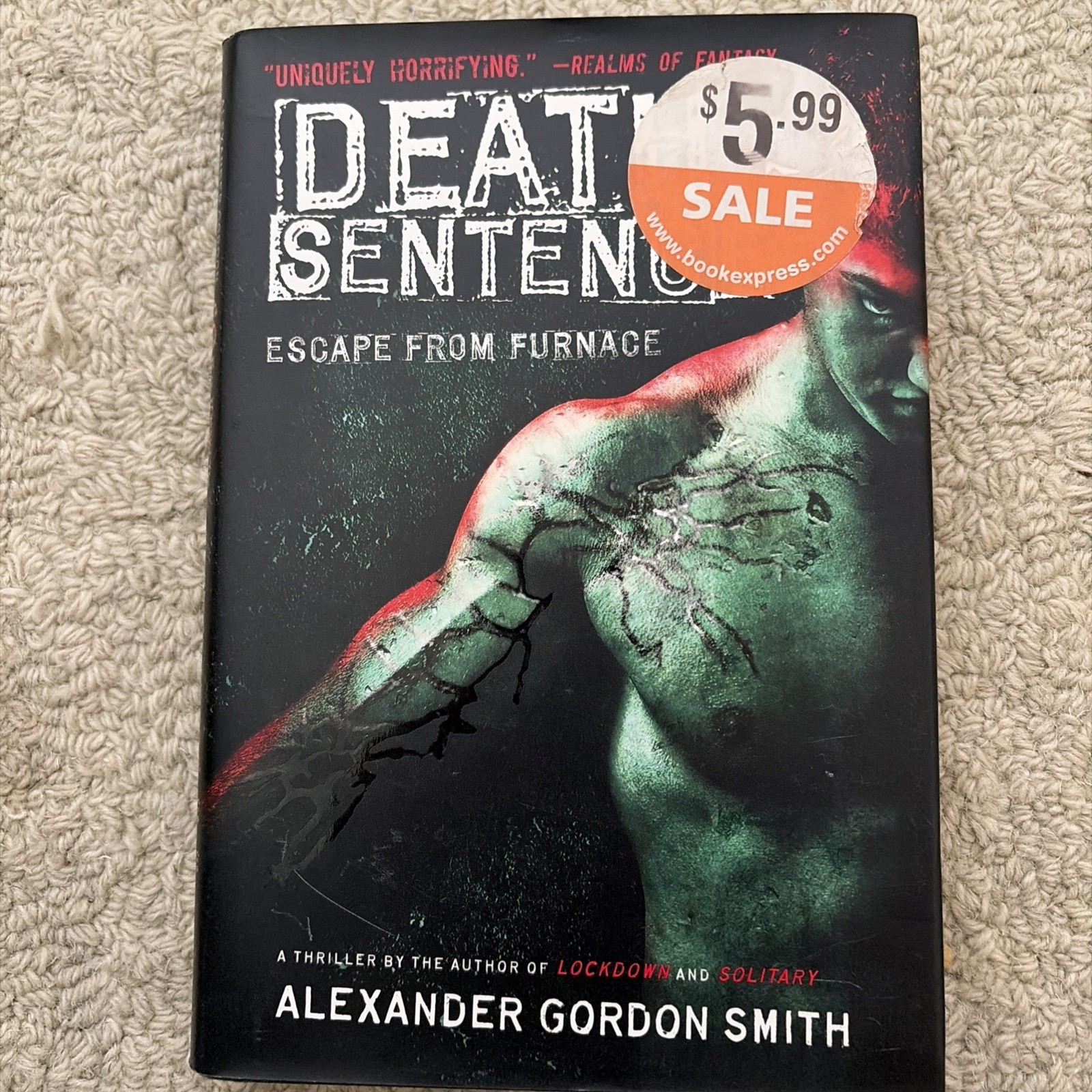 Complete Set Escape from Furnace books by Alexander Gordon Smith 1 PB 2-5 HC DJ