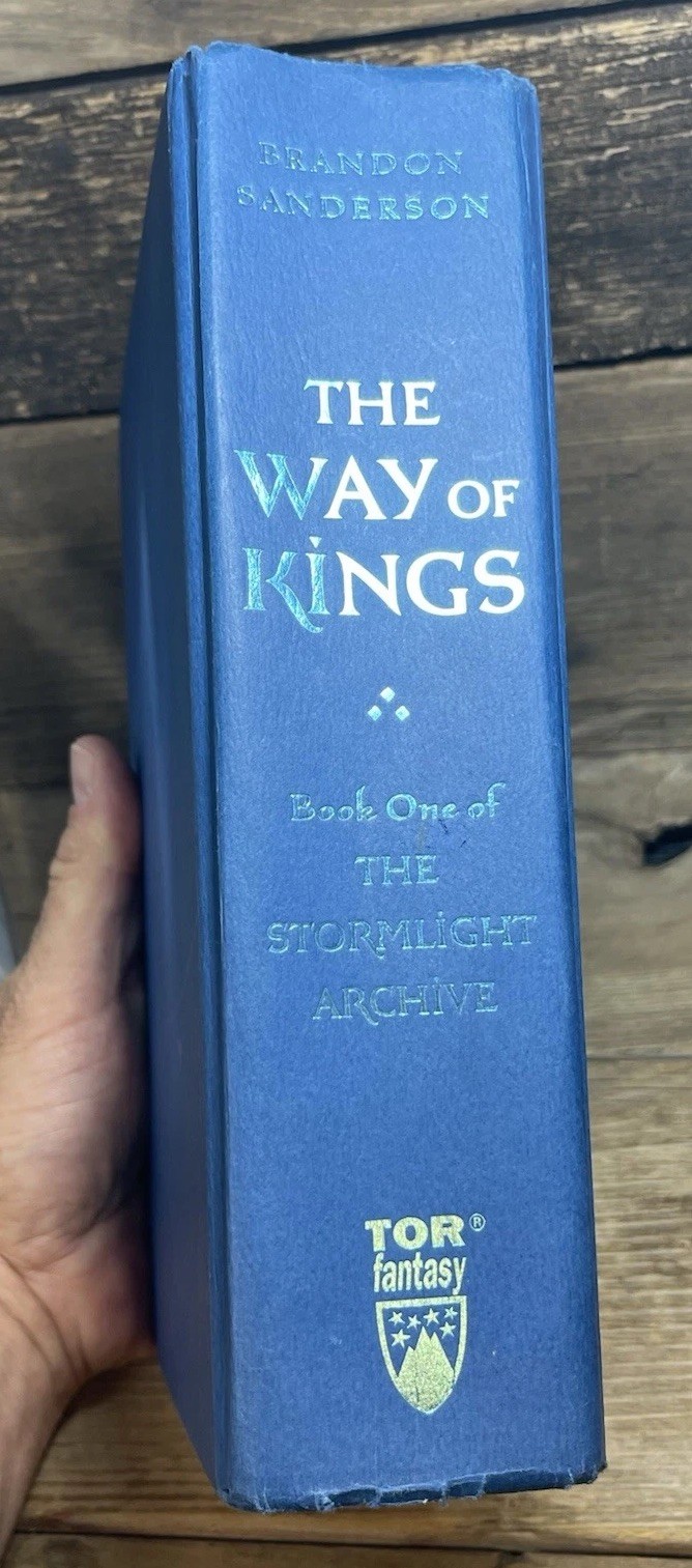 The Way of Kings, Brandon Sanderson DOUBLE SIGNED 1st Edition/1st Print